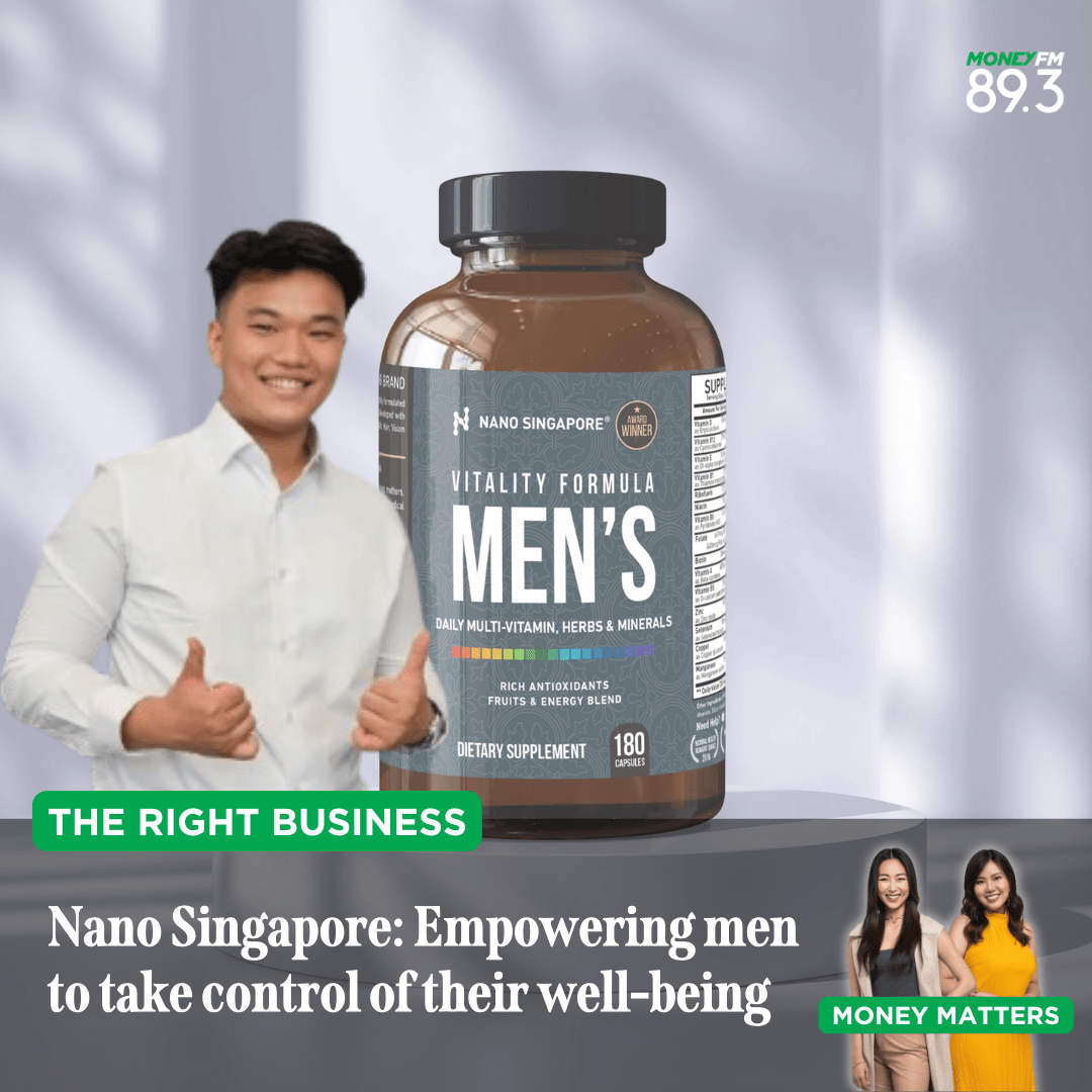 Money Matters - Nano Singapore - Right Business: Leading the change in Men’s Health