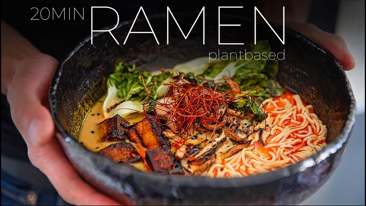 This INCREDI-BOWL vegan Ramen Recipe is quick and tasty!