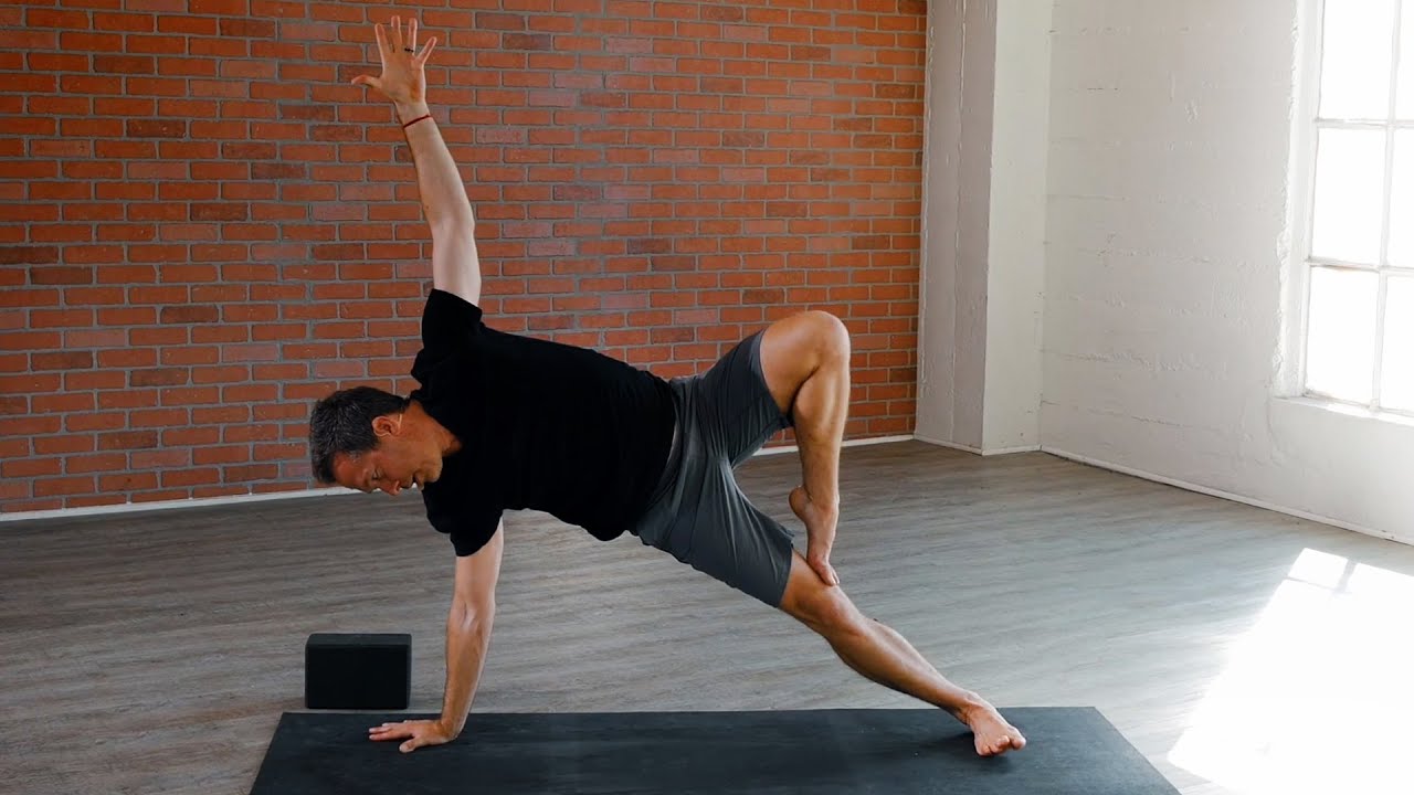 Strengthen Core & Improve Balance | 30-Min Power Yoga with Travis