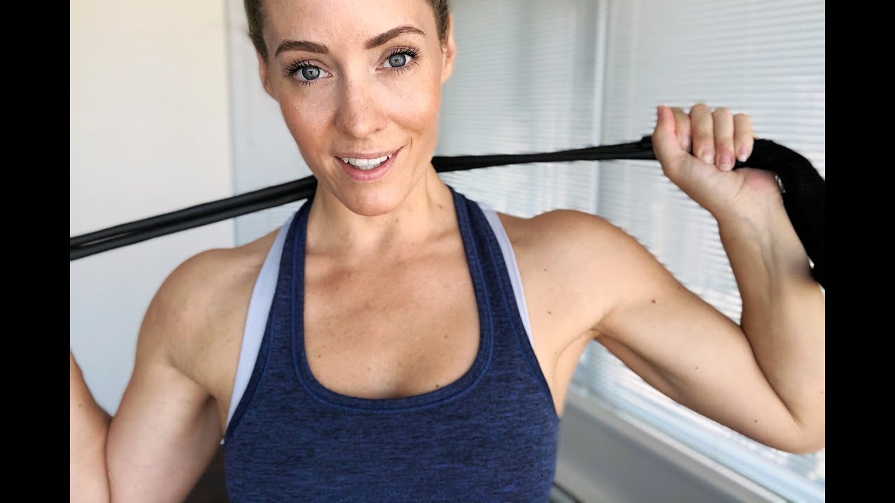 SEXY BACK // Resistance Band Workout From Home