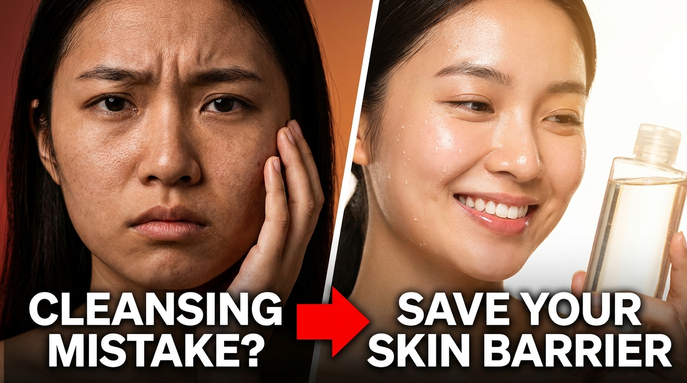 Gentle Double Cleansing: How to Remove Makeup Without Damaging Your Skin Barrier