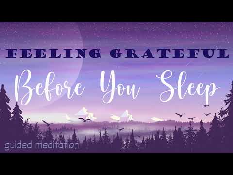 Feeling Grateful Before You Sleep 10 Minute Guided Meditation