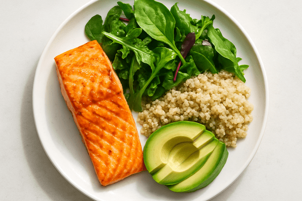 Balanced meal for diet and glucose control