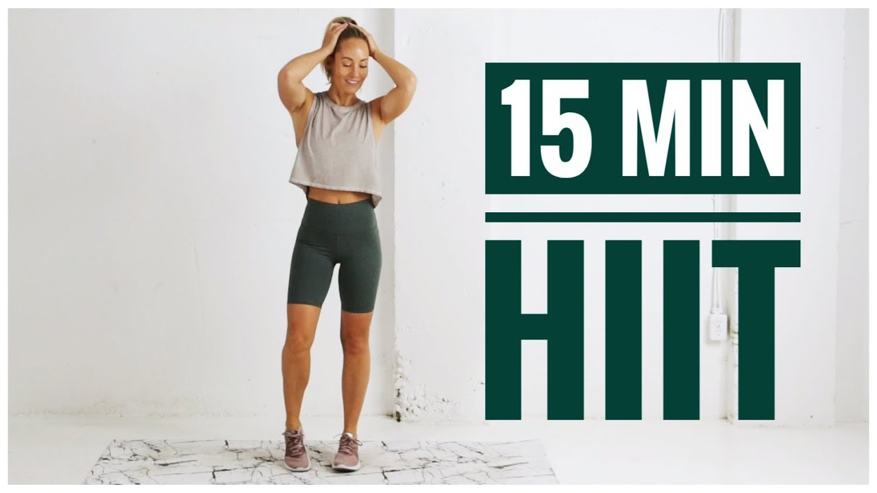 15 minute FULL BODY HIIT Workout // No Equipment