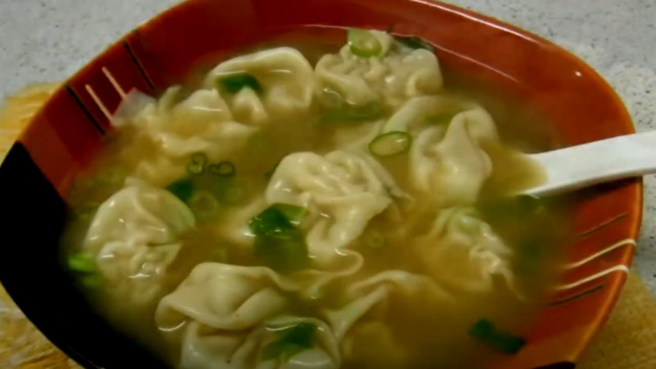 How to cook chicken wonton soup