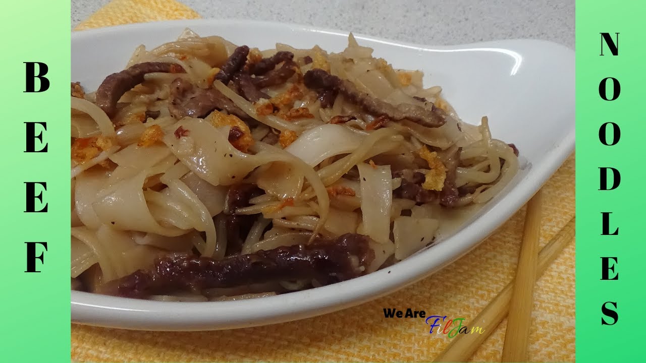 BEEF NOODLES with Bean Sprouts || Tasty meal under $10