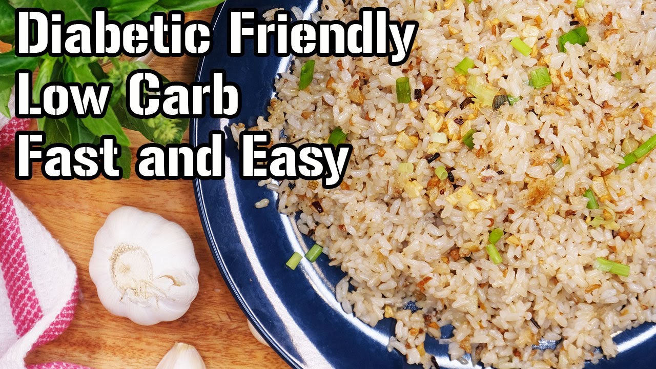 Garlic Fried Rice (Sinangag) ll Diabetic Friendly ll Kitchen Home TV