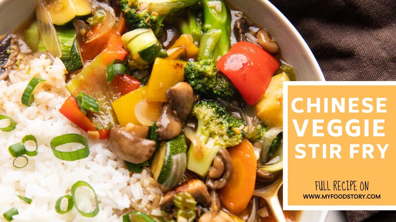 Chinese Vegetable Stir Fry - Simple, easy and so satisfying!