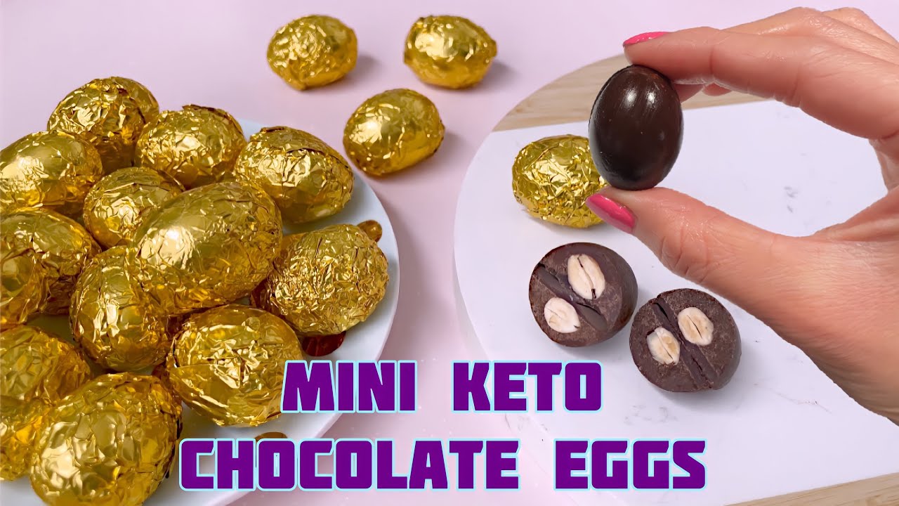 Make These PERFECT Keto Chocolate Covered Easter Eggs | Easter 2022