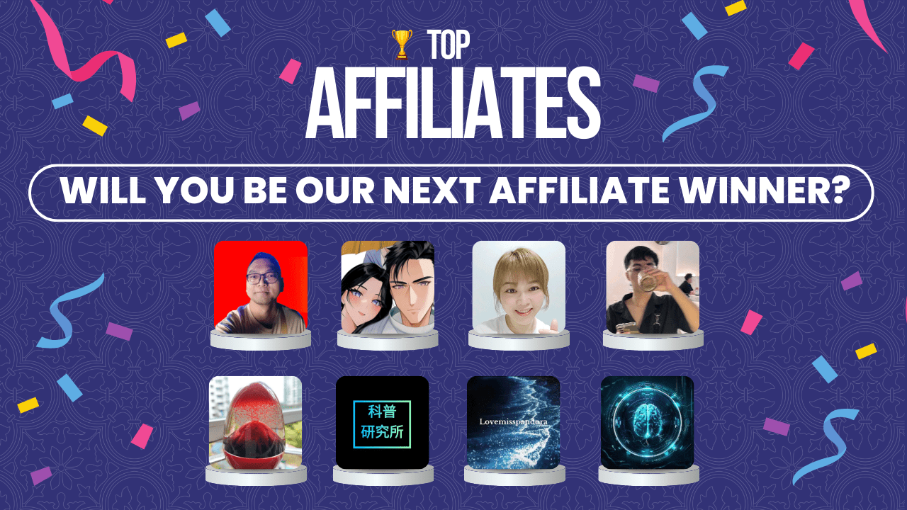 Top Affiliates Winners