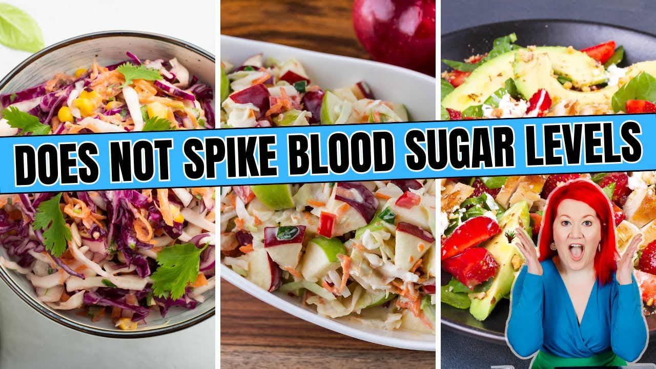 3 EASY Fat Burning, Low Carb, Diabetic Salad Recipes PERFECT for Weight Loss