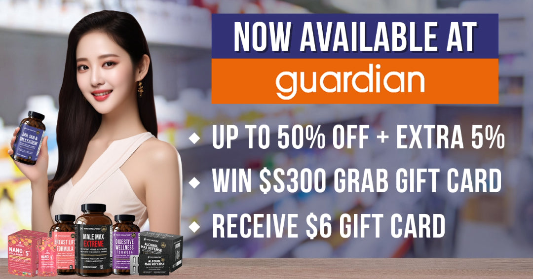 Celebrating a Milestone: Nano Singapore's Health Revolution Now at Guardian Stores!