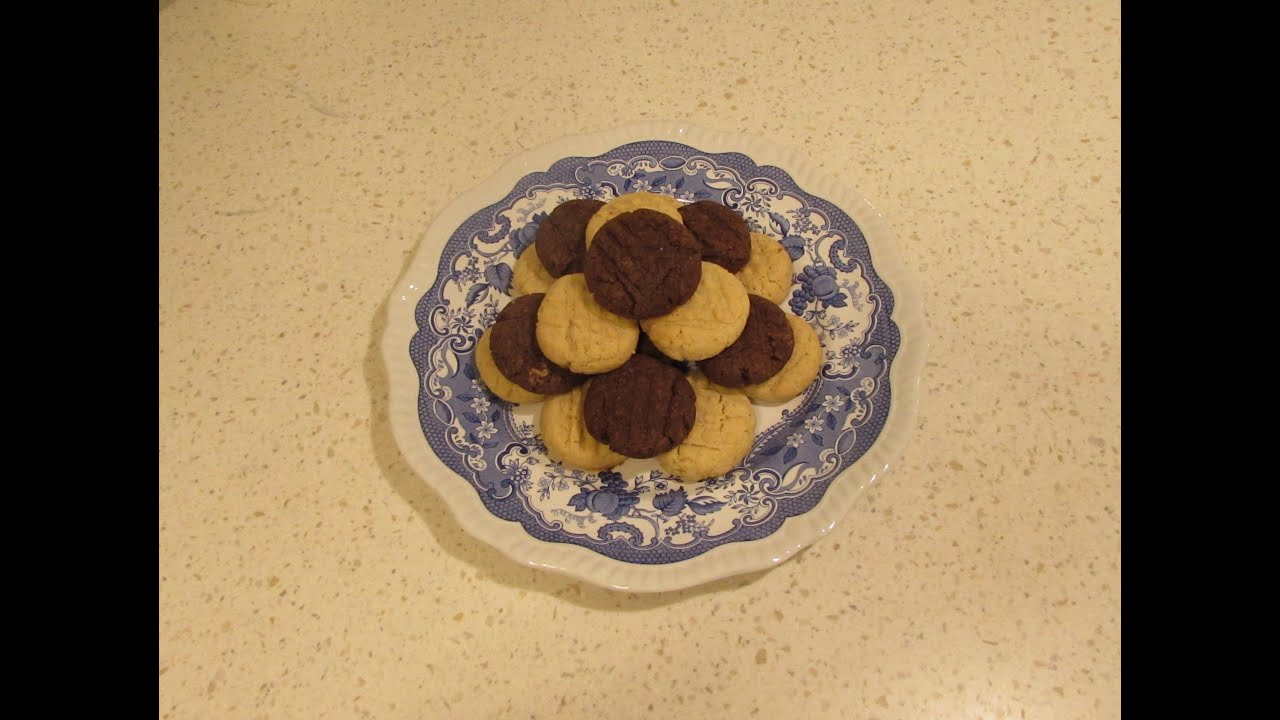 Diabetic Almond Flour Cookies (Chocolate and Vanilla)